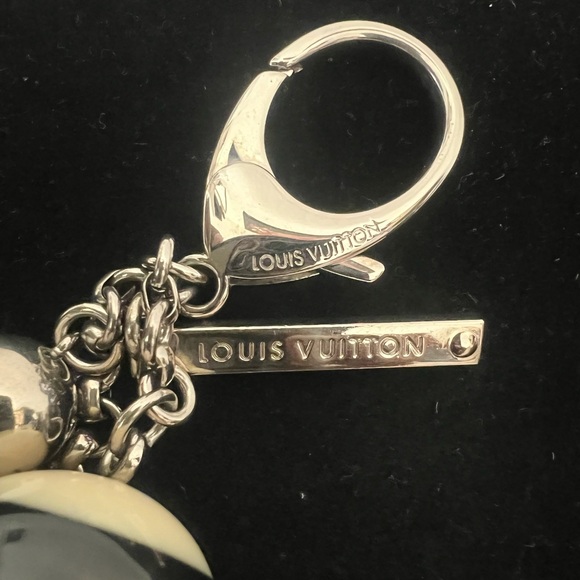 Auth Louis Vuitton Mini Lin Croisette Ball Bag/Key Ring Charm - Picture 4 of 6